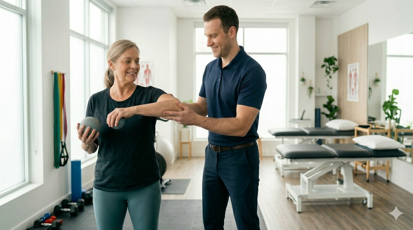 Elbow pain physiotherapy in Oshawa